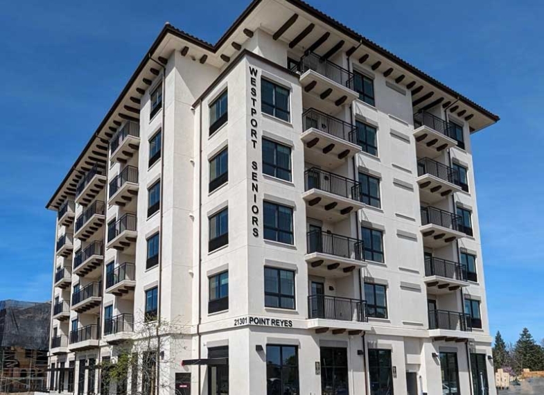 Westport Affordable Senior Apartments — Mixed-use and Multifamily Structural Engineering, Cupertino, CA