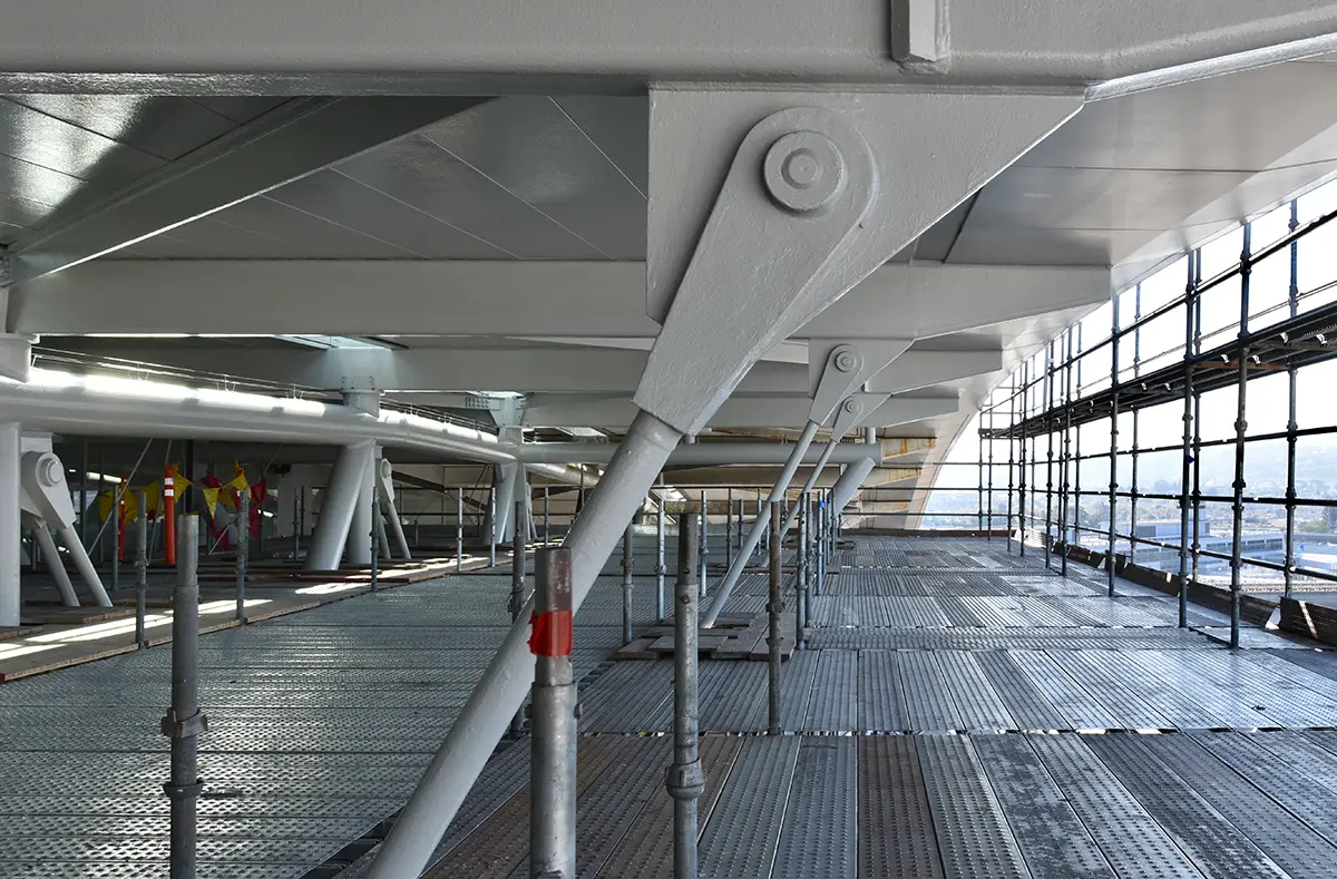 SFO Dianne Feinstein International Terminal — Building Envelope Upgrade & Solar Panel Installation — Institutional Structural Engineering, San Francisco, CA