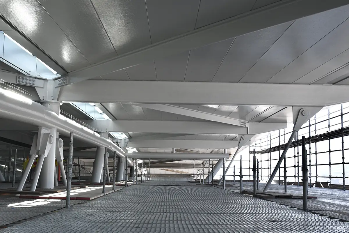 SFO Dianne Feinstein International Terminal — Building Envelope Upgrade & Solar Panel Installation — Institutional Structural Engineering, San Francisco, CA