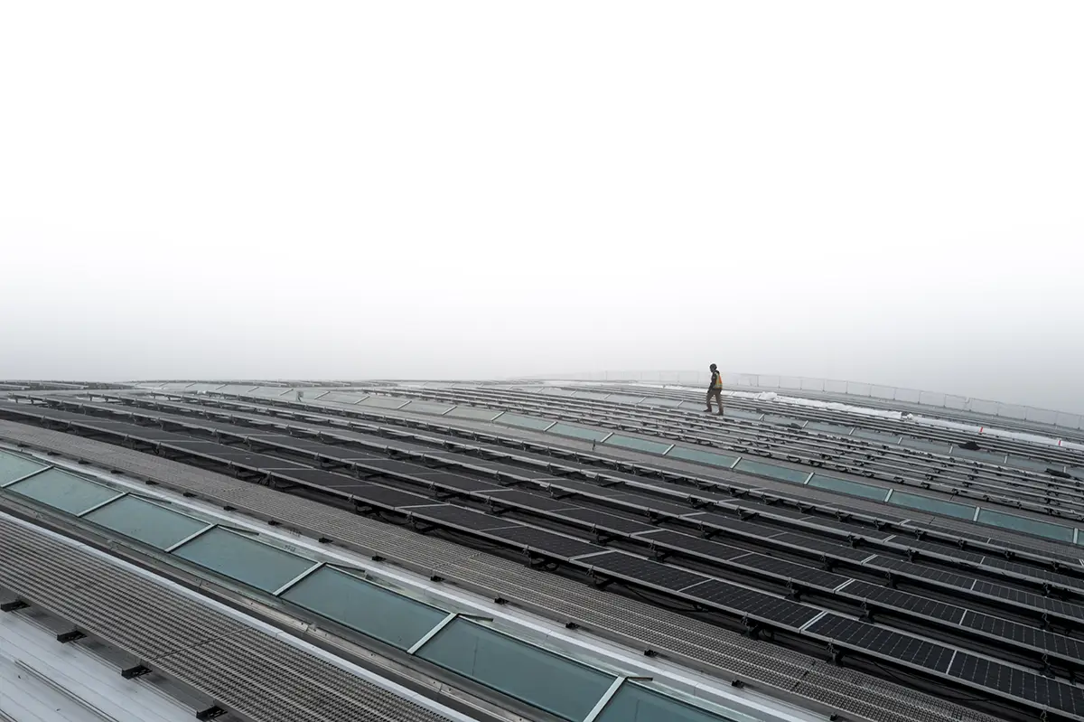 SFO Dianne Feinstein International Terminal — Building Envelope Upgrade & Solar Panel Installation — Institutional Structural Engineering, San Francisco, CA