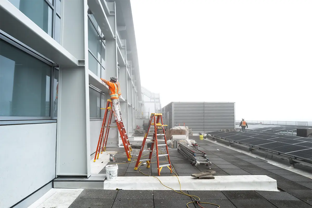 SFO Dianne Feinstein International Terminal — Building Envelope Upgrade & Solar Panel Installation — Institutional Structural Engineering, San Francisco, CA