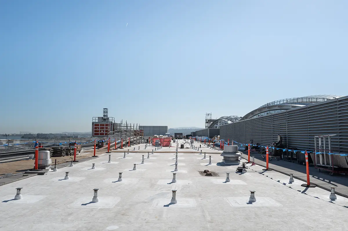 SFO Dianne Feinstein International Terminal — Building Envelope Upgrade & Solar Panel Installation — Institutional Structural Engineering, San Francisco, CA