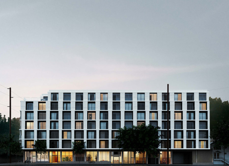 Russell Street Mixed-Use Building — Mixed-use and Multifamily Structural Engineering, Portland, OR