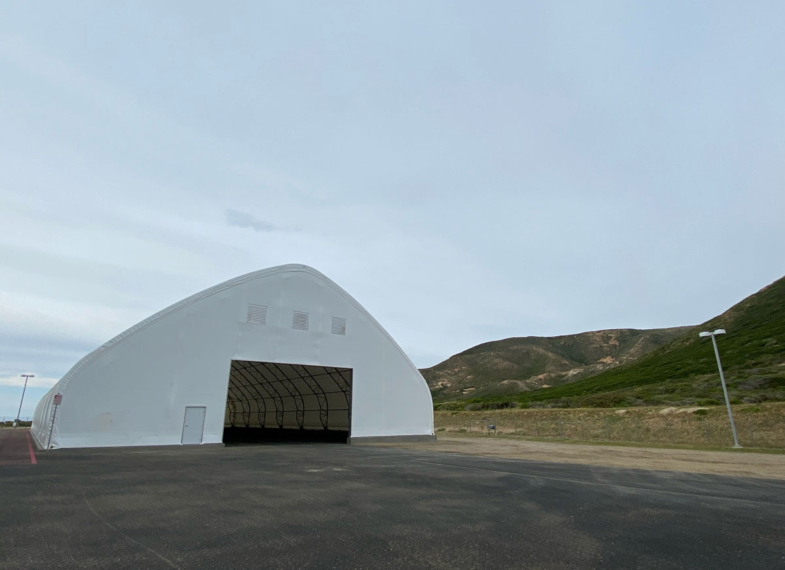 Vandenberg Horizontal Integration Facility Fabric Shelter Building 521 — Industrial and Institutional Structural Engineering, Vandenberg Space Force Base, CA