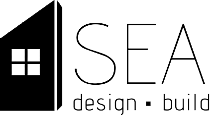 SEA Design + Build logo